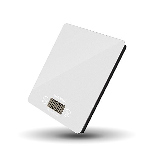 Küchenwaage Digitale, Luxebell Küchenwaagen Professionelle Waage, Electronische Waage mit 5Kg/1g – Silber - 2
