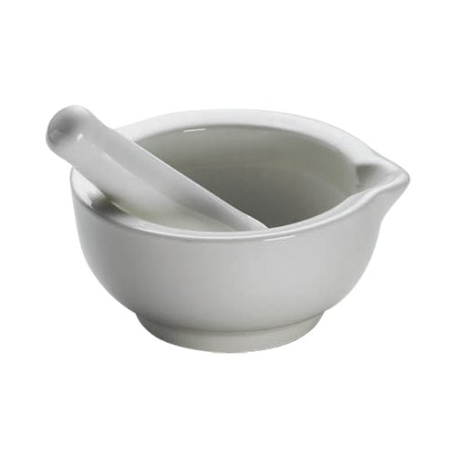 Maxwell & Williams AA1940 Kitchen Mörser mit Stößel, Gewürzmörser, 9 cm, in Geschenkbox, Porzellan