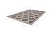 Produktbild Arabesque Flachflor Teppich Teppiche Retro Nordic Scandic Silber Grau Angebot , Größe:120cm x 170cm