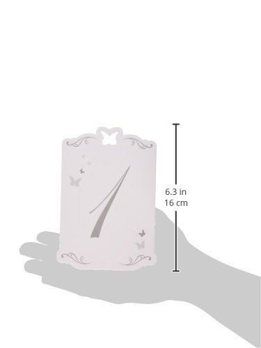 Schmetterling Tischnummern 1-12 – Hochzeit, Feier, Event - 3