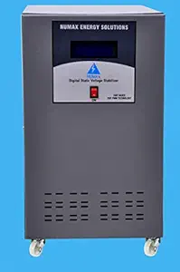 M/S NUMAX Energy Solutions 30KVA Static Heavy Duty Mainline Voltage Home Stabilizer (Black)