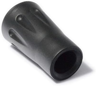 Replacement Walking Stick Trekking Hiking Pole Rubber Ferrule (Small Black)