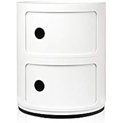 Kartell - 4966/03 - COMPONIBILE Table de chevet, blanc