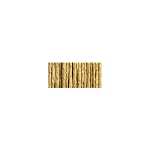 Rayher Hobby 5116031 Papierkordel mit Draht, 2 mm, Rolle 25 m, natur - 2