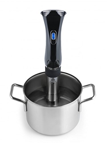 Melissa 16310198 Sous Vide Niedrigtemperatur-Garer Stick Vakuum-Garen 1300 Watt für Töpfe bis 20 Liter LED-Display - 3