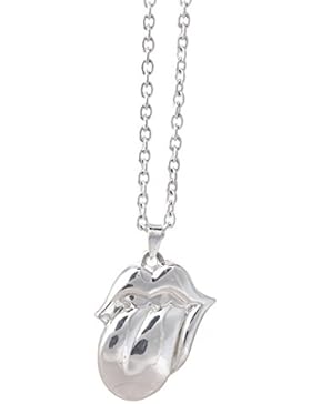 The Rolling Stones Silver Tongue Necklace