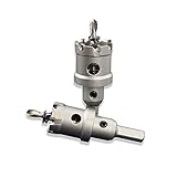 6 forets à percussion en carbure de tungstène - 16/18/20/22/25/30） mm épais en alliage de métal pour usage intensif pour bois en acier inoxydable