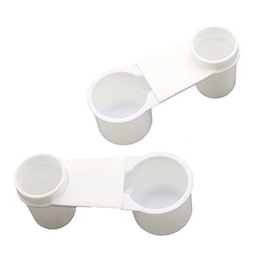 Adhere To Fly 10 Pcs Vogel Taube Taube Portable Trink-Tool Vogel Wasserspender Feeder Flasche Sets (Weiß)