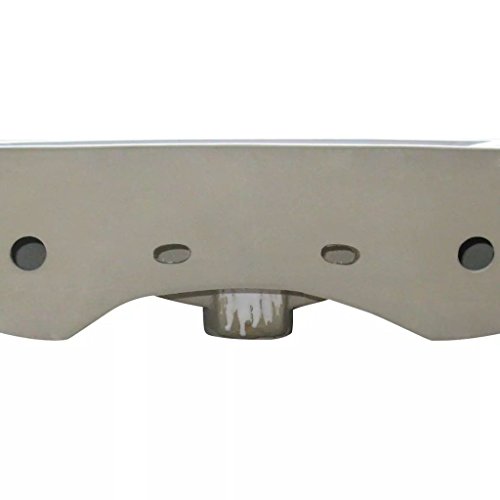 vidaXL Keramik Waschtisch Waschbecken Keramikspülen Rechteckig mit Hanhloch Weiß 60x32cm - 5
