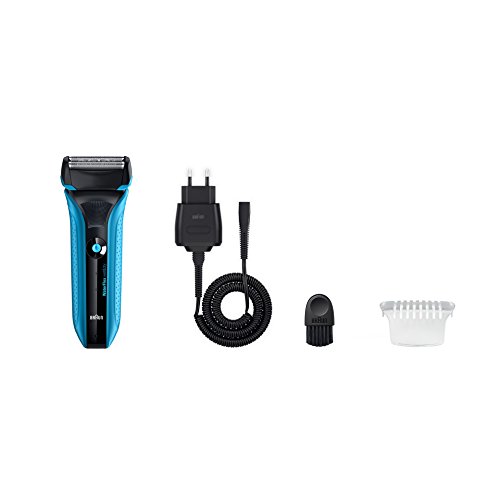 Braun WaterFlex Elektrischer Rasierer WF2s, blau - 5