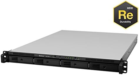 Synology RackStation RS815RP+ 8TB (4 x 2TB) 4-Bay High-Performance NAS Server with WD RE Hard Disk Drives