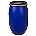 Produktbild Weithalsfass 120 Liter Blau mit Spannverschluss. Neu und Lebensmittelecht