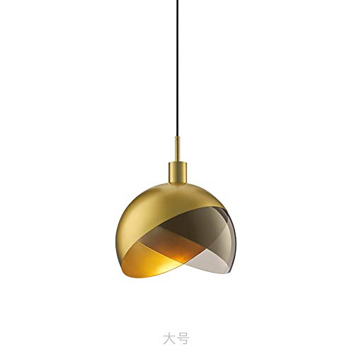 Preisvergleich Produktbild Tischlampe Schreibtischlampe Leseleuchte Moderne Minimalistische Persönlichkeit Kreative Schmiedeeisen Lampe Restaurant Lampe Studie Schlafzimmer Glaskugel Kronleuchter, Große W350 * H370