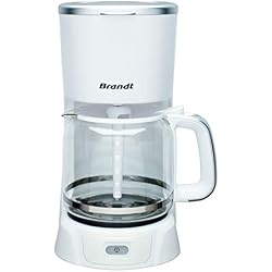 Brandt - Cafetière Filtre 18 tasses Blanche