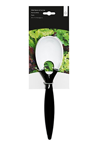 Premier Housewares 0805302 Salatbesteck, Kunststoff, Schwarz / Weiß - 3