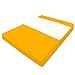 Fold Out Water Resistant Z Bed Sofa in Yellow. Soft, Comfortable & Lightweight with a Removeable Cover