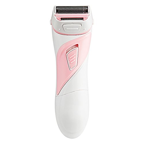 Tezam Women's Electric Shaver with Waterproof Design Bikini Line Trimmer, Washable Lady razor with Pop-up Trimmer