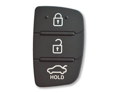 PERFECT SHOPPE (Pair Of Two Pieces) 3 Button Remote Flip Key Shell Rubber Pad for Hyundai i20 New, Verna, Xcent, iGen, Sportz, Magna (New Model) RS.235 (53.00% Off) - Amazon