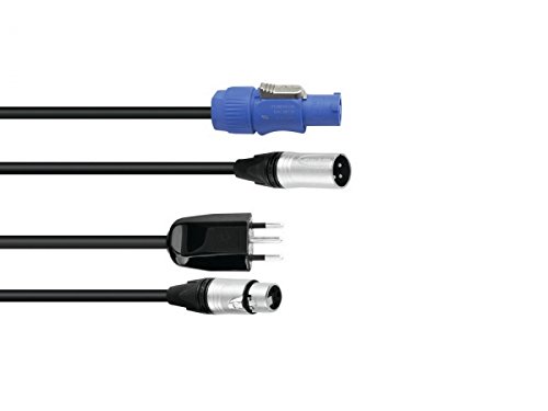 Preisvergleich Produktbild PSSO Kombikabel CH-Powercon / XLR 5m