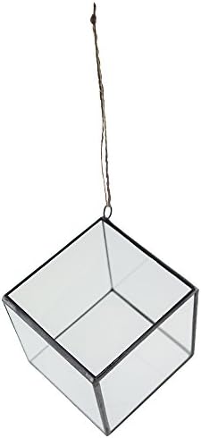 Syndicate Sales Art Deco Geo-CubeTerrarium, 4"
