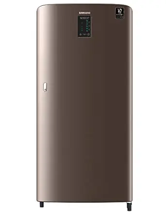 Samsung 198 L 4 Star Inverter Direct Cool Single Door Refrigerator (RR21A2C2XDX/HL, Luxe Brown, Digi-Touch Cool)