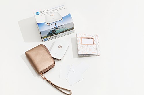HP Sprocket - Impresora Fotogr fica Port til Impresi n sin Tinta Bluetooth 5 x 7 6 cm Impresiones Color Blanco y Dorado HP Sprocket - Impresora Fotogr fica Port til Impresi n sin Tinta Bluetooth 5 x 7 6 cm Impresiones Color Blanco y Dorado
