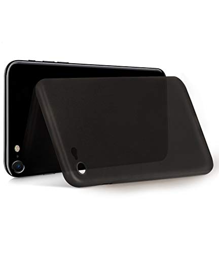 TOZO para iPhone 7 iPhone 8 Funda  0 35mm  Ultrafino   Ajuste perfecto   World s m  s delgado Hard Protect Funda Back Cubrir Bumper   Semi-transparent   Ligero 4 7 inch  Matte Moca negro 