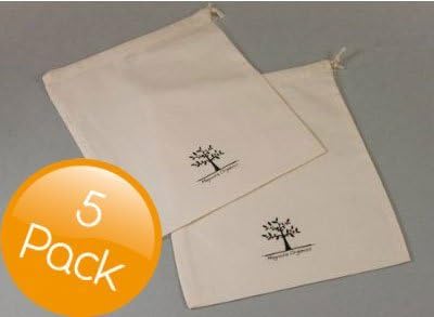 Magnolia Organics Reusable Organic Produce Bag 5 Set - Natural by Magnolia Organics
