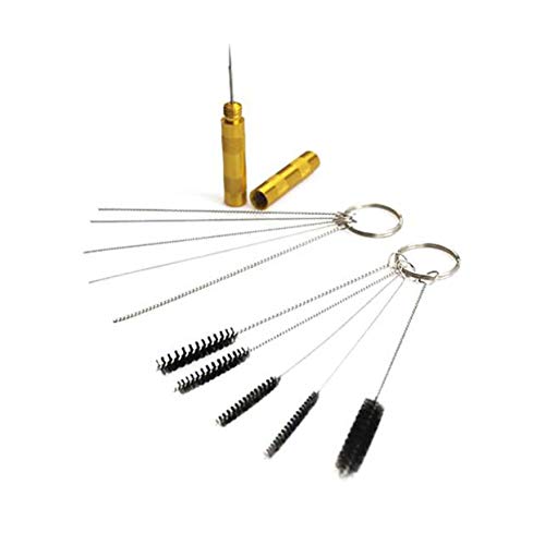 Preisvergleich Produktbild Tree-on-Life Airbrush Reinigung dreiteiliges Reinigungswerkzeug Reinigungsbürste haarlose Bürste Reinigungsmesser Düse Reinigungsmesser Reibahle Nadel