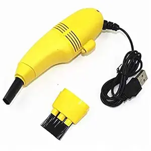 Mini USB Vacuum Cleaner for Computer Desktop Keyboard with Dust Cleaning Brush