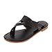 Produktbild YCQUE Damen Sandalen, Frauen Sommer Lässige Outdoor PU Zehentrenner Hausschuhe Flip Flops Für Frauen Flach Mit Bunten Clip-Toe Freizeitschuhe Römersandalen