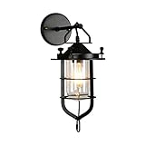 ★ Effekt: Die Wandleuchte im Retro-Stil ist elegant gestaltet, um eine warme und romantische Atmosphäre zu schaffen.