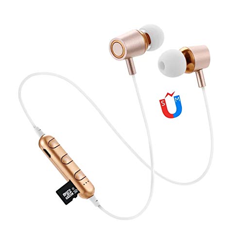 Preisvergleich Produktbild Carriea Kabellose Bluetooth Kopfhörer, 8 Stunden Akkulaufzeit, SweatGuard Technologie, Federleichtes Design und bequemer Halt, für Sport und Workout