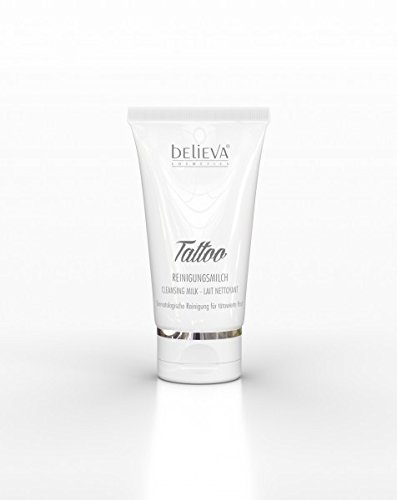 believa Tattoo Leche limpiadora 50 ml como Tattoo de cuidado