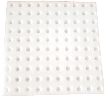 JpGdn Hydroponics Seed Growing Media Cubes Sponges 1*1" for Net Cup Pots Basket Pack of 100