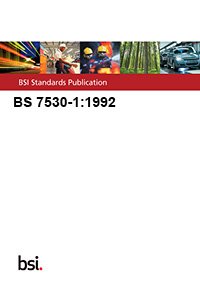 Price comparison product image BS 7530-1:1992