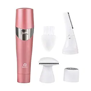 MAXELNOVA Genetic Epilator 3 in 1 ABS Multi-functional Eyebrow Trimmer, Razor, Body Hair Remover, Facial Hair Removal for Women