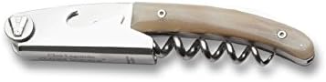 Sommelier Knife Horn Handle Laguiole Claude Dozorme Closed Tip Clear