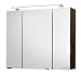 Produktbild Posseik 5681-78 Spiegelschrank Rima 80 cm, breit Walnuß