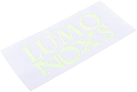 UKBIOLOGY 1pc Glow Modern Creative Lumos Nox Light Switch Sticker Home in the dark wall Sticker PVC Luminous Sticker