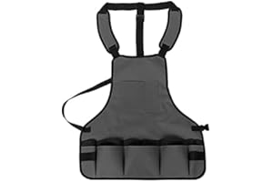 GREENTOPIA Garden Apron, Gardening Apron with Pockets Garden Belt Tool Holder, Gardening Clothes Gift for Women - Waterproof Wear-Resistant - Gift Ideas for Mum, Women, Men