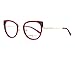 Produktbild Etnia Barcelona Brille (TRAPAN PUCH) Acetate Kunststoff - Metall bordeaux - gold