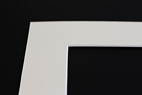 Passepartout Weiß – Über 25 Größen – Außenmaß 10×15, Bildmaß 7×10 - 2