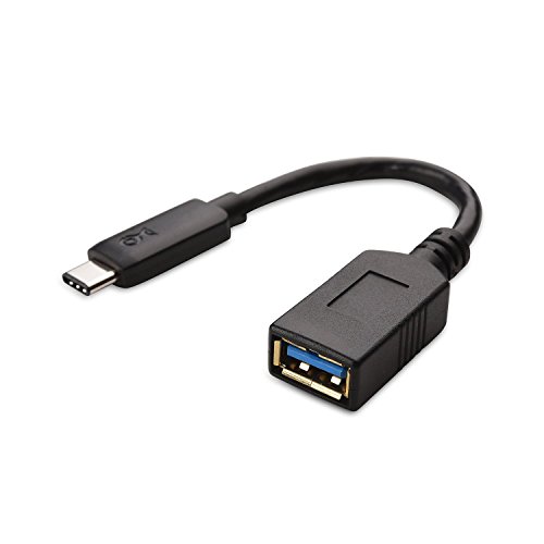 Cable Matters® USB 3.1 Type C (USB-C) auf (USB-A) Adapter Schwarz 15cm