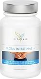 ALTO NÚMERO de cultivos bacterianos y zinc. La inulina y la oligofructosa sirven a las bacterias intestinales como alimento para que sean viables y activas durante mucho tiempo y puedan multiplicarse rápidamente en el intestino. Además, nuestras cápsulas vegetales son resistentes a los ácidos estomacales, por lo que su contenido sólo se libera en el intestino y no antes