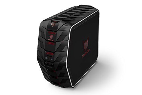 Acer Predator (G6-710) Desktop-PC (Intel Core i5-6600K, 8GB DDR4-RAM, 128GB SSD + 2TB HDD, Nvidia Geforce GTX 970, DVD, Win 10 Home, inkl. Predator Tastatur und Maus) schwarz - 16