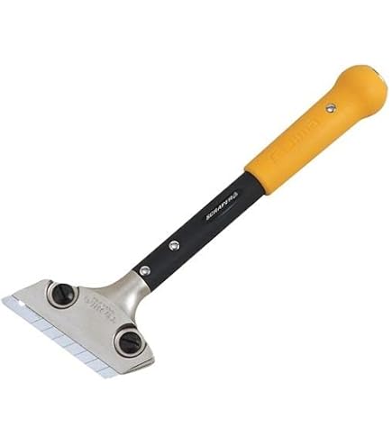 Grattoir Scrape-Rite K45 Tajima, Lame Arrondie 45 Mm – Noir/argent/jaune