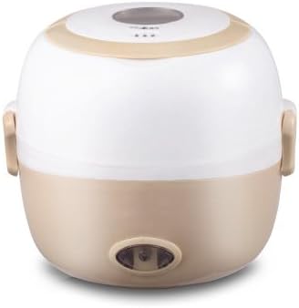 yxhflo 3 layer electric lunch boxes The lunch box heating Plug-in steaming hot lunch boxes Steaming hot rice. Stainless Steel Inner pot,Double its card