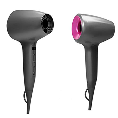 Preisvergleich Produktbild Dyn Es Erster Hochwertiger Intelligenter, Temperaturgesteuerter Berührungsloser Föhn, Negativer Ionen Haartrockner, Sechsgang-Schalt Steuerung Intelligenter Föhn,Gray