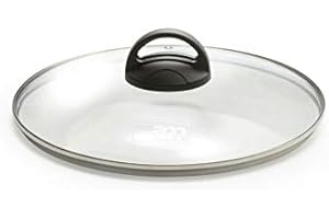 ACCADEMIA MUGNANO NOVIDEA Coperchio Padella Vetro Temperato Fortezza Accademia Mugnano 16 20 22 24 26 28 30 32 cm (30 cm)